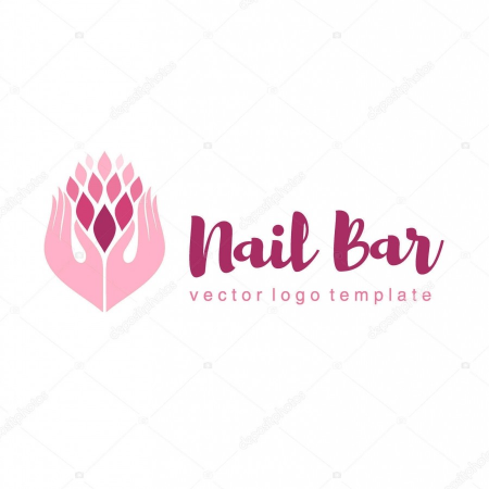 mẫu logo nail mi đẹp độc đáo