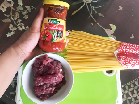 Nguyên liệu làm mì Ý spaghetti