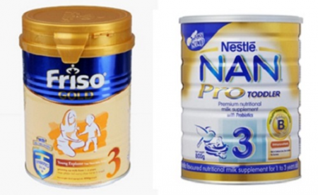 Đánh giá nên dùng sữa Nan hay sữa Frisolac cho các bé? |serum b9
