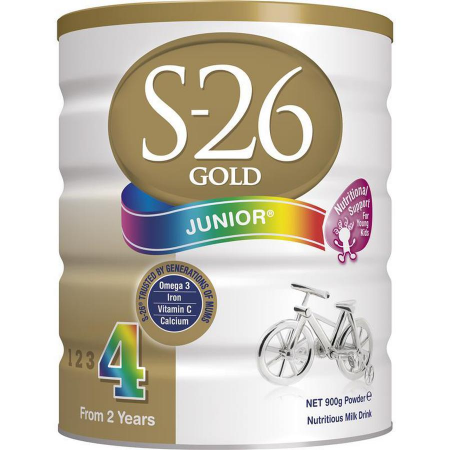 Sữa S26 số 4 Junior dành cho trẻ từ 2 tuổi trở lên