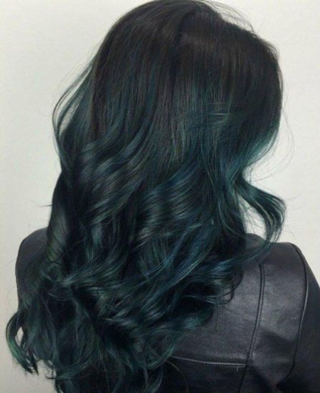 Top 15 kiểu tóc màu xanh rêu đẹp phổ biến nhất hiện nay  GOLDWELL VIỆT NAM