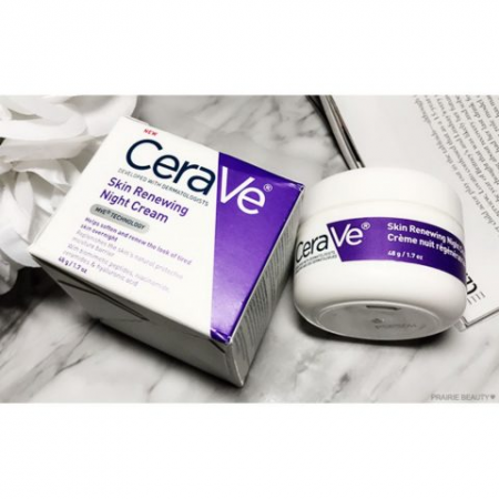 CeraVe Skin Renewing Night Cream kem dưỡng da ban đêm dịu da hiệu quả