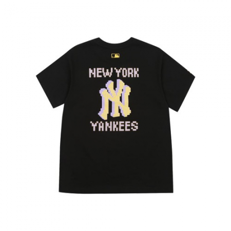 Áo Phông MLB Play Back Pixel Overfit T-Shirts New York Yankees Màu Đen Size L
